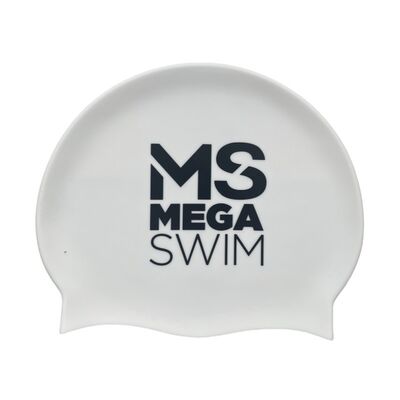 Kids Adults Size Waterproof Silicone Swimming Cap With Custom Printing